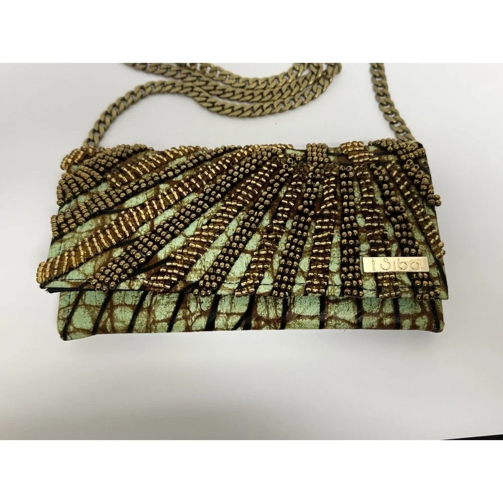 Retro‎ Beaded Wallet/clutch/Crossbody Bag